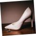 CALLARON Heart Shaped High Heel Pads - 2 Pairs of Heel Repair Tips & Caps for High Heels | Durable PVC Black Shoe Accessories - Buy Online on GoSupps.com