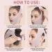 Teksome Face Sculpting Strap - Face Shaper Double Chin Strap V Shaped Bands - Double Chin Eliminator Adjustable Lift Bandage for Face Neck and Chin - Buy Online on GoSupps.com