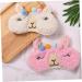 FRCOLOR 2pcs Sherpa Fleece Eye Masks - Luxury Sleep Masks for Men & Women Travel-Friendly Plush Eye Covers - Buy Online on GoSupps.com