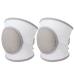 Baby Knee Crawling Pads 1Pair Soft Cotton Elastic Unisex Prevent Slip Infant Knee Protection Cover Anti Slip Knee Protectors Toddler Infant Boys Girls Socks (Grey)