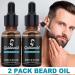 Men's Beard Growth Grooming Kit with Derma Roller - Ideal Birthday & Christmas Gift Set for Him with Beard Oil, Wash, Balm, Comb, and Brush - Buy Online on GoSupps.com
