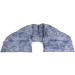 Grape Seed Pillow 75x20cm - Large 8-Chamber Heat Pad in Used-Look Grey-Blue | Buy Grain Pillow Online - Buy Online on GoSupps.com