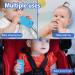 2 Pcs Remote Control Baby Teething Toys - BPA Free Silicone Teething Toys for Babies 3-12 Months - Chew Toys for Boys and Girls (Gray+Blue) - Buy Online on GoSupps.com