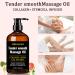 Amococo Massage Oil with Collagen and Natural Oils Camellia Grapeseed Eucalyptus Fast Absorbing for Dry Skin Whole Body Use 8.33 Fl Oz - Buy Online on GoSupps.com