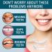 Press On Snap On Veneers for Men & Women - Cosmetic Dentures for a Bright Smile | Perfect Fit Fake Teeth - Buy Online on GoSupps.com