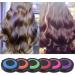 TEEROVA 6-colors Temporary Hair Dye Powder Cake Styling Hair Chalk Set Pastels Salon Kit - Buy Online on GoSupps.com