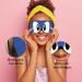 2-Piece Cartoon Eye Mask | Super Soft & Comfortable | Blocks Light & Reduces Eye Bags for Blue Eyes - Buy Online on GoSupps.com