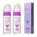 WENFENG 2PCS Polvo De Hadas Body Brightens the Natural Three-dimensional Face Blusher Patting Powder Highlighter Makeup(1 White moonbeam)