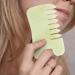 Jade Stone Gua Sha Comb - Facial Tool & Scalp Massage for Spa | Acupuncture Beauty Salon Essential - Buy Online on GoSupps.com