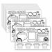GROUNDING Techniques for Anxiety Relief Kids Activity PLACEMATS - 25 of The Mindful Coloring for Kids Activity Mat. Help Kids with Anxiety. Sensory Calming for Kids Tool. Mindful Activities for Kids