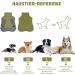 Wufanc XL Waterproof Dog Coat | Reflective Adjustable Jacket for All Seasons | Comfortable Indoor & Outdoor Protection - Buy Online on GoSupps.com