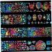 1set(8piece) Starry Sky Nail Stickers Multi Usage Nail Foil Stickers Star Slice Nails Art Chic Nail Stickers Laser - Buy Online on GoSupps.com