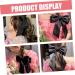 HAPINARY Bow Hairpin Hair Ribbons Hair Barrettes for Women Bows for Women Hair Clips Big Hair Bows Barrettes for Thick Hair Large Hair Bows Hair Bow Clips Ponytail Clip Hair Ribbon Bow - Buy Online on GoSupps.com