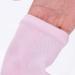 Soft Ventilate Gel Heel Socks for Dry Hard Cracked Skin - 3 Pairs (Pink Turquoise Grey) - Buy Online on GoSupps.com