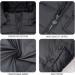 Kids Winter Puffer Jacket and Snow Bib Pants Ski Suit Set | 2-3 Years | Black - Buy Online on GoSupps.com