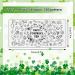 Whaline 6-Piece St. Patrick's Day Nail Stamping Plates Kit - Lucky Shamrock Rainbow Images - Irish Nail Art Templates for DIY Manicure Designs - Buy Online on GoSupps.com