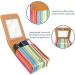 Buy Leather Lipstick Case | Mini Organizer with Mirror - Colorful Striped Lip Gloss Holder - Buy Online on GoSupps.com