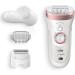 Braun Silk- pil 9 Women s Epilator - Long-lasting Hair Removal | Facial Brush & Trimmer - 9-855 White/Rose Gold - Buy Online on GoSupps.com