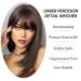 Shop Shoulder Length Brown Wigs for Women | Glueless Synthetic Dark Brown Wigs for Daily Use - Buy Online on GoSupps.com