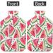 Cozy Heat Bottle with Fluffy Watermelon Cover - 2L Pain Relief for Back Neck & Shoulders - Red/Pink - Buy Online on GoSupps.com