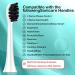 Charcoal Toothbrush Replacement Heads for Philips Sonicare C1-C2-C3 - Compatible Click-on/Snap-on Electric Brush Heads - Buy Online on GoSupps.com