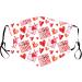 ZQP Christmas Valentine's Day Face_Masks for Adult Resuable Washable Printed Face Bandanas Breathable for Outdoor Working Traving Camping - Buy Online on GoSupps.com