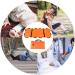 Foldable Portable Rescue Stretcher Simple Multifunctional Multifunctional Thickened Nylon Fabric Stretcher 8 Soft Handles Foldable Soft Oxford First Aid Stretcher - Buy Online on GoSupps.com