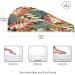 Tropical Leaves Dry Hair Cap & Quick Drying Towel Set - Super Absorbent Soft Comfortable | 2-Piece with Button Headband - Buy Online on GoSupps.com