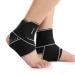 AVIDDA Ankle Support 2 Pack Adjustable Ankle Brace for Sports Elastic Compression Ankle Strap for Sprained Ankle Achilles Tendon Running Grey