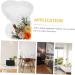 NUOBESTY Love Silicone Mold Decor Heart Shaped Epoxy Resin Molds Home Supply Household Products Multifunction White 21.1X20.3cm - Buy Online on GoSupps.com