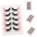 MAGICLULU 25 Pairs Eyelashes Girl Extensions Eyelash Eyes Lashes Diy Fake Lashes False Eye Lashes Short Fake Eye Lashes Fake Lash Strip Lash Book Eyelash Bulk Set Curly Cotton - Buy Online on GoSupps.com