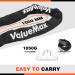Valuemax Bicycle Lock - 100cm Chain Lock with 5-Digit Resettable Number Code | 8mm Thick Hardened Steel | Secure for Bicycles E-Bikes Motorcycles & Glass Doors - Black - Buy Online on GoSupps.com