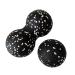 Self -massage ball 2 pieces duoball small self massage duoball fascia ball set fascia ball massage balls set single ball double ball (8cm) for spine fascia training