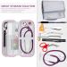 Premium Stethoscope Case for MDF & Littmann Models - Durable Purple with Mesh Pocket for Nurse Accessories - International Shipping Available - Buy Online on GoSupps.com