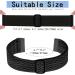Attbbon Stretchy Band Compatible with Versa 3 Bands/Sense Bands/Versa 4 Bands/Sense 2 Bands Women Men Soft Elastic Nylon Sport Strap Adjustable Replacement Wristbands for Versa 4/Sense 2 Watch Black+Grey - Buy Online on GoSupps.com