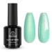 Beetles Mint Green Gel Polish 1 Pcs 15ml Glitter Green Gel Nail Polish Mermaid Turquoise Shimmer Green UV Gel Nail Polish Soak Off UV LED Summer Nail Art Design DIY Home 0-0-5-Pcs Mermaid Turquoise 1 Fl Oz (Pack of 1)