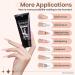 Supwee Builder Nail Gel 60g - Multifunctional Non-Stick Nail Extension & DIY Nail Art Kit with 24 Tips - Perfect for Home Use - Buy Online on GoSupps.com