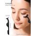 EBANKU Eyelash Comb & Spoolie Set - Double Ended Professional Eyelash Separator Tool for Perfect Lashes - 4pcs Black - International Shipping Available - Buy Online on GoSupps.com