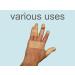 Czenano Fingertip, Knuckle, Toe Bandages - Latex Free, Elastic Bandaid for Cracked Fingers - Beige (1.57x118) - Buy Online on GoSupps.com