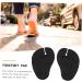 FOMIYES 3 Pairs Forefoot Pad Stickers Insoles for Women - Non-Slip Heel Grips for Dressy Sandals & Slippers - Buy Online on GoSupps.com