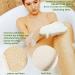 ATTEASAY Exfoliating Loofah Back Scrubber - 5 Pack | Eco-Friendly Biodegradable Body Scrubber Set for Women and Men - Buy Online on GoSupps.com
