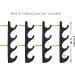 YYST Horizontal Fishing Rod Storage Rack Holder Wall Mount - Holds 8 Rods, Screws Included - Buy Online on GoSupps.com