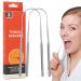 Calakono Stainless Steel Tongue Scraper | Portable Tongue Cleaning Brush for Adults | Reduce Bad Breath & Enhance Oral Hygiene - Buy Online on GoSupps.com