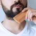 3pc Beard Comb Brush Set with Natural Boar Bristle and Wood Combs - Men's Grooming Kit with Velvet Travel Pouch - Buy Online on GoSupps.com