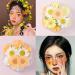 18 Types of Face Flower Body Charms for Women - DIY Makeup & Festival Accessories | Bridal Photography Set - Buy Online on GoSupps.com