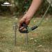 Campingmoon Dog Tie Out Stake 360 Swivel Heavy Duty Strongest Dog Anchor Spike for Tie-Out Cable Chain in Yard or Camping - Buy Online on GoSupps.com