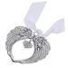 Zerodeko Wing Tree Pendants 1pc Wings Ribbon Pendant Christmas Ribbon Party Layout Prop Christmas Wing Pendant Fairy Ornament