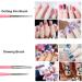 AIBEE 20pcs Nail Art Design Tools & 15pcs Brushes Kit with 5pcs Dotting Pens - Pink - Buy Online on GoSupps.com