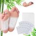 100 Pieces Detox Foot Pads - Detoxification for Stress Relief & Improved Sleep | Deep Cleanse & Body Toxin Removal - Buy Online on GoSupps.com