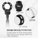 Mezelon e-Scooter Castle 8mm - High Security Bicycle Lock | Durable Handlock for E-Scooters Bicycles & Motorcycles | Premium Resilient Locks in Black - Buy Online on GoSupps.com